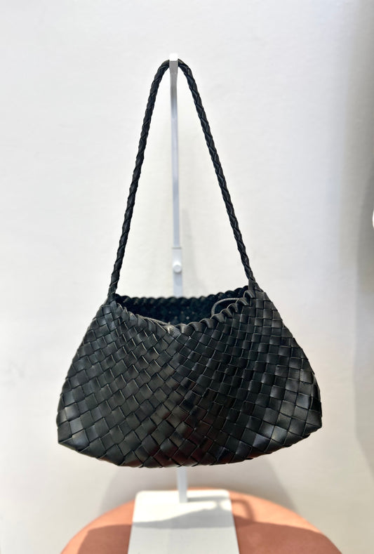 Borsa a spalla intrecciata