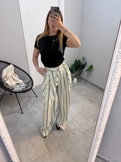 Pantalone sartoriale a righe