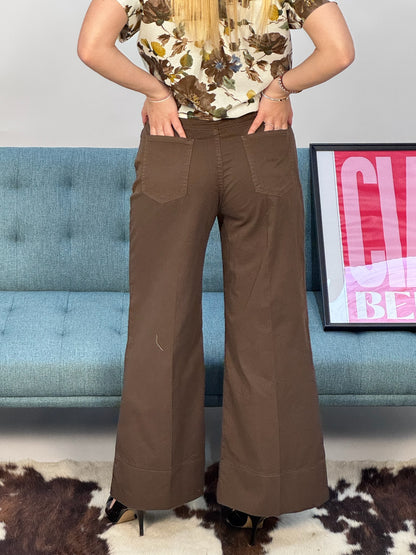 Panta palazzo in cotone