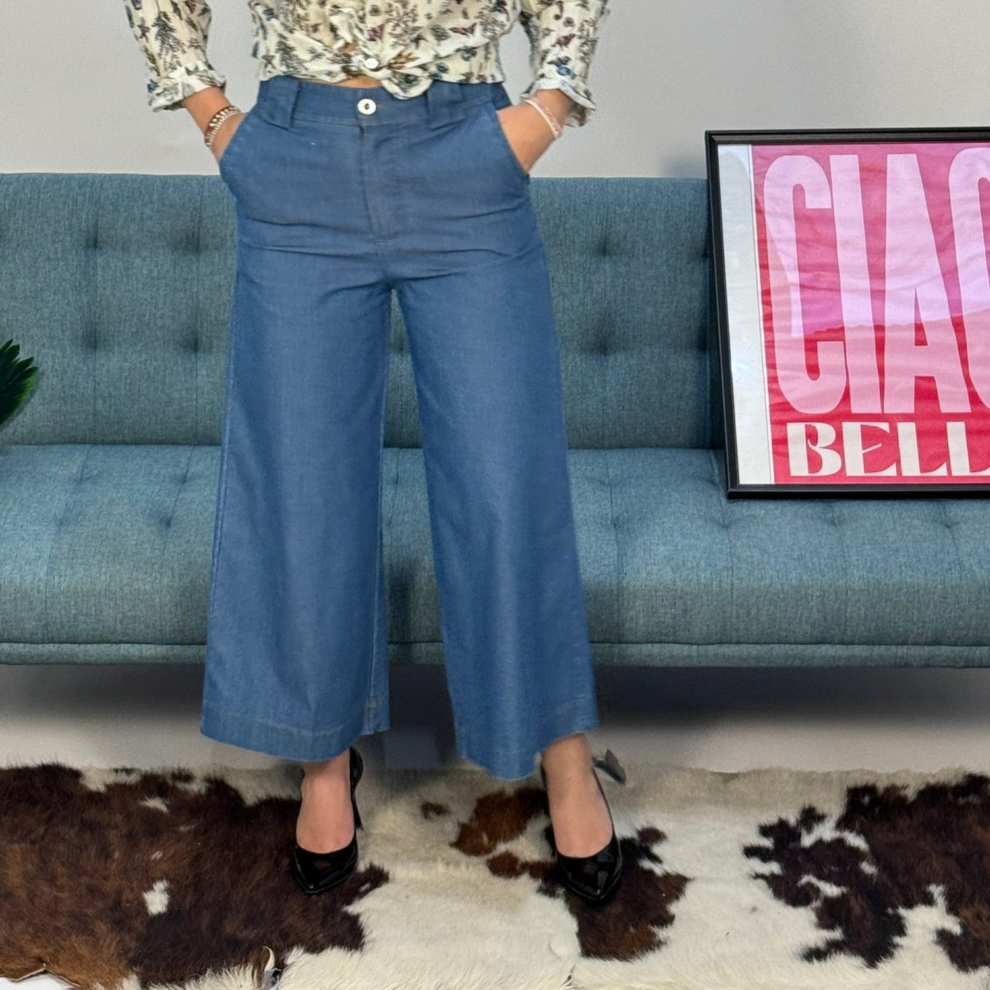 Panta palazzo simi Jeans